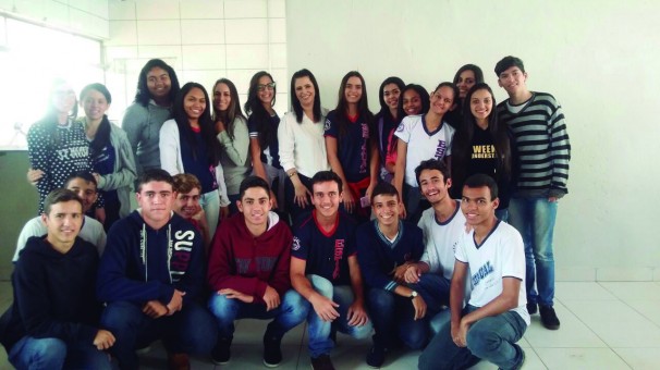 Os estudantes participaram de uma roda de conversa, apresentação de vídeos e dinâmicas variadas sobre tema 