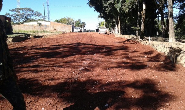 Após os serviços necessários de preparação, as vias receberão o asfaltamento