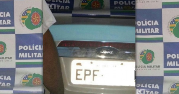 Veículo era produto de crime