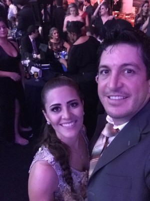 Priscilla Nery de F. Alvarenga ao lado do esposo e aniversariante de hoje Rafael Henrique Alves