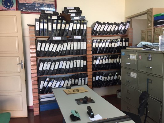 Documentos desde 1982 foram levados na tarde desta quinta-feira