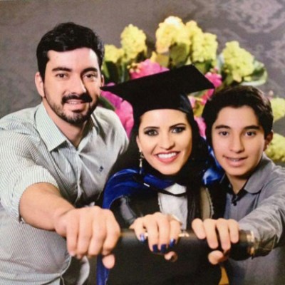 A designer de interiores Fabiane Carvalho completou 33 anos ontem, dia 30