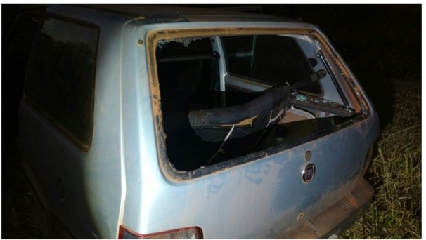 Cinco pessoas ocupavam o Fiat/Uno envolvido em acidente na LMG-748