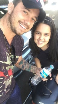 Guilherme Oliveira Marra, aniversariante de hoje ao lado da irmã Ana Clara Aleixo Marra 