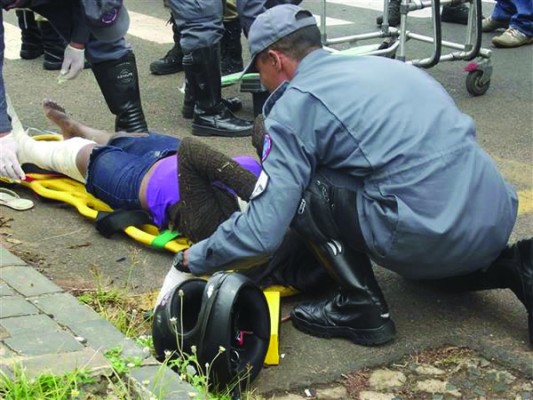 Quantidade de acidentes graves envolvendo motocicletas na avenida Brasil é motivo de preocupação