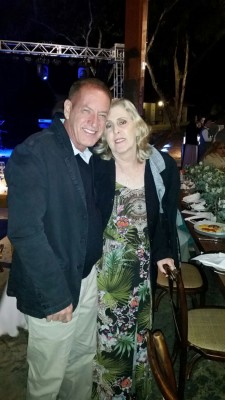 Donizetti de Lima Carvalho, aniversariante do dia 10 com sua esposa Lurdinha