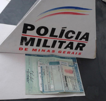 Mais uma CNH falsa foi apreendida nas rodovias ** Divulgação