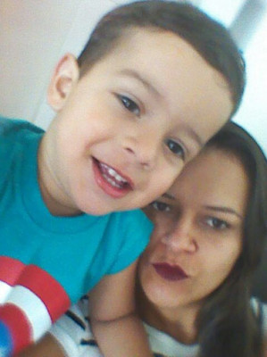 Heitor Mendes da Cunha Leite, completou 2 aninhos no dia 28 de setembro, com sua mãe Gabrielle Cristina Mendes 