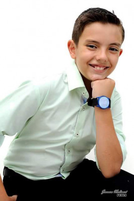 Matheus Ponce, completou 12 anos, dia 2.  Filho de Zenio Dias Fonseca Filho e Juliana Ponce Dias Fonseca 