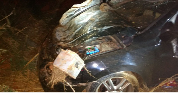 Acidente ocorreu no final da tarde ** PRF