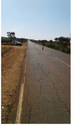 Abordagem ocorreu na AMG-900, rodovia de acesso ao município de Indianópolis ** Divulgação 