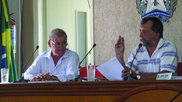 Secretário e subsecretário de Obras participaram de sessão ordinária