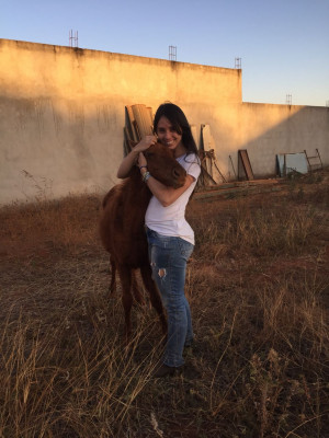 Débora de Sousa Dau faz parte do grupo Protetores Solidários 