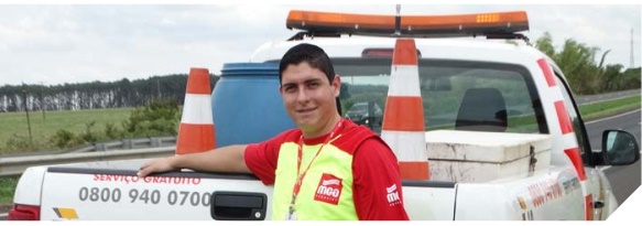 Charley Alves Souza trabalha há dois anos na Concessionária ** Assessoria MGO