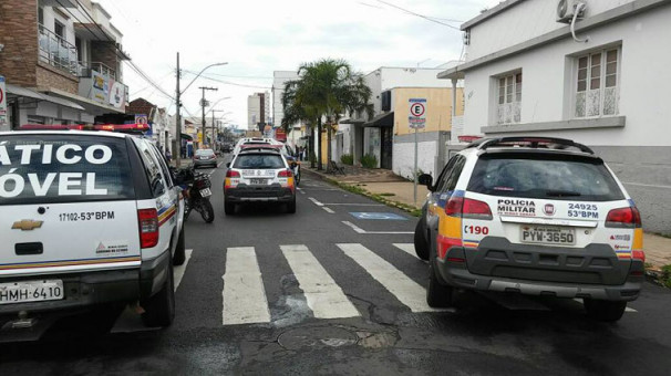 Um dos ataques ocorreu na rua Rui Barbosa ** Divulgação 