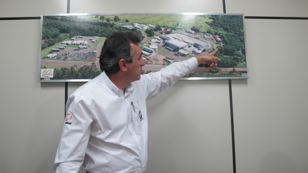 Diretor-presidente, José Augusto de Carvalho Junior, durante coletiva de imprensa
