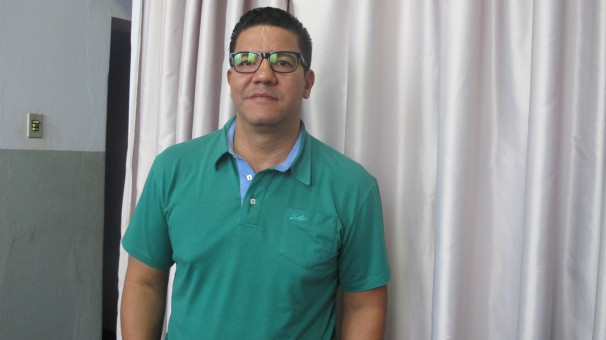 Frei Fernando, pároco da Igreja Nossa Senhora de Fátima