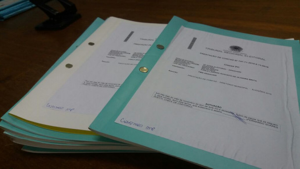 Cartório eleitoral foi responsável pelo recebimento dos recursos e embargos