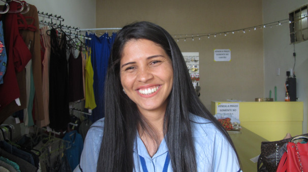 “Quero que Araguari melhore o sistema de saúde” Aline Peixoto Pedro, cobradora do transporte coletivo 