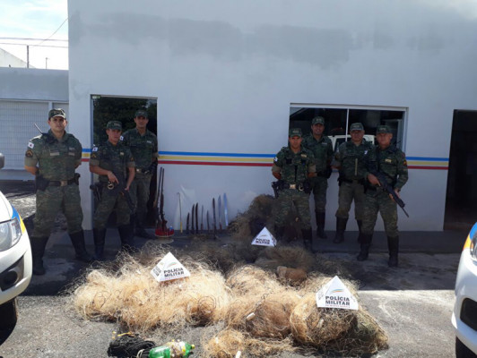 Mandado de busca e apreensão foi efetuado em região rural