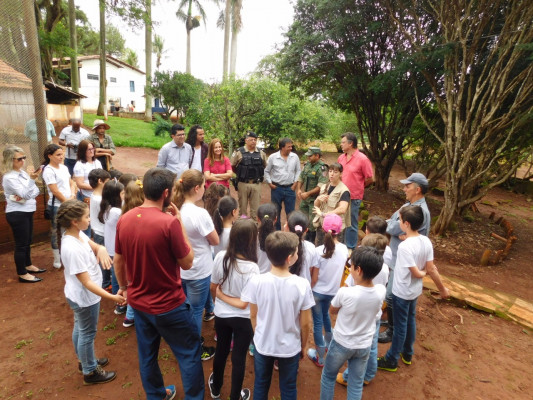 Aula prática foi promovida na fazenda Campo Alegre