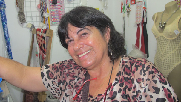 “Eu quero paz para a cidade e também quero o ex-prefeito Raul Belém de volta” Tânia Aguiar, comerciante 