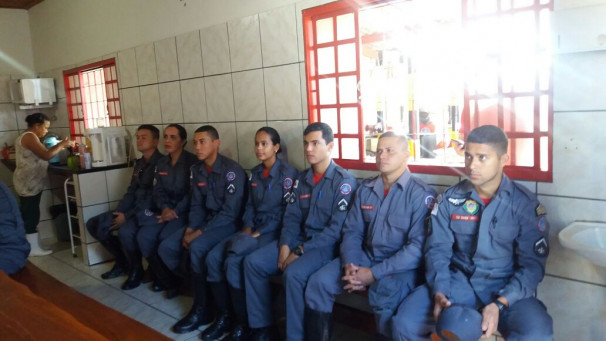 Ao todo, sete novos militares irão compor o efetivo do 1º Pelotão do CBMMG de Araguari