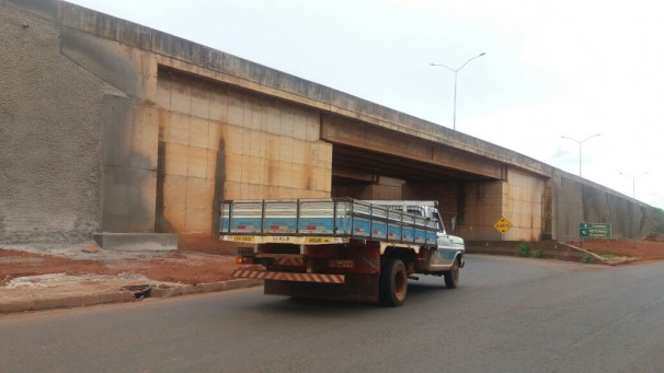 Trecho será liberado somente após a conclusão das obras