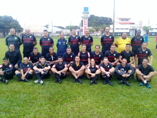 Pré-temporada no campo do Corinthians