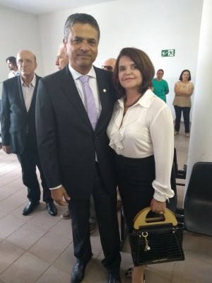 Desembargador Dr. Carlos Henrique Perpétuo Braga e sua esposa Dra. Lídia Maria Andrade e Braga