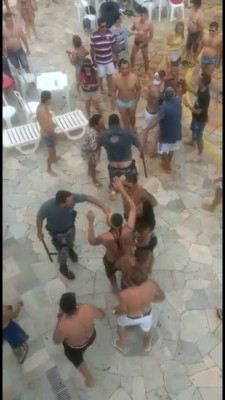 Atos de violência foram registrados em clube privado da cidade