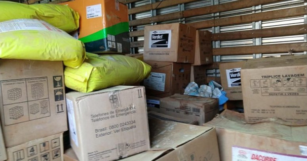 Produto de crime seria levado para o vizinho município ** Divulgação