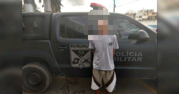 Foragido seguia para Caldas Novas ** Divulgação 