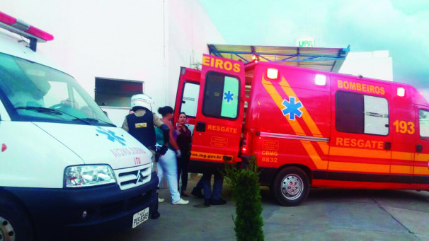 A mãe da criança precisou ser encaminhada para o Hospital das Clínicas em Uberlândia