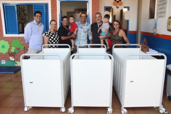 A aquisição dos berços contou com o apoio dos vereadores Warley Ferreira de Moraes  e Ana Lúcia Rodrigues Prado 