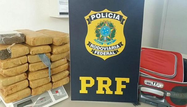 Dois acusados transportavam maconha em rodovia de Araguari ** Arquivo