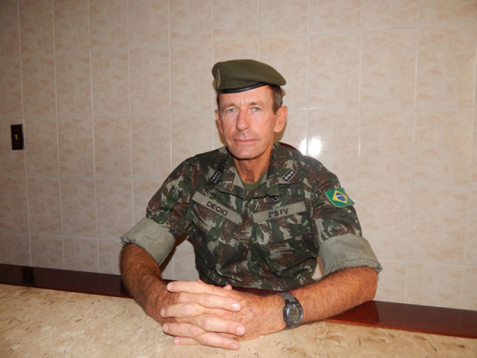 Durante sua despedida, o militar agradeceu a todos que acompanharam sua trajetória