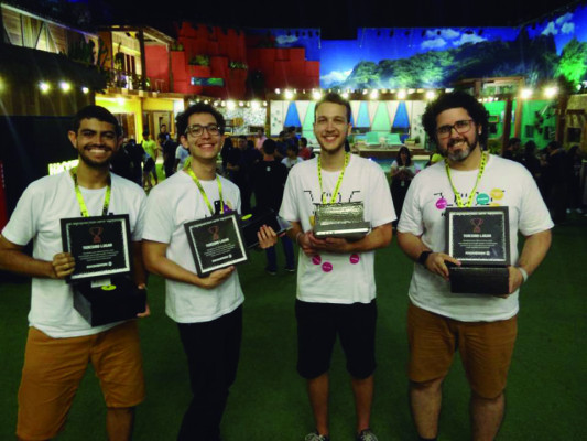  Grupo conseguiu o terceiro lugar  