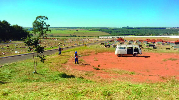 Localizado na região do Parque dos Verdes, cemitério recebe ações de conservação