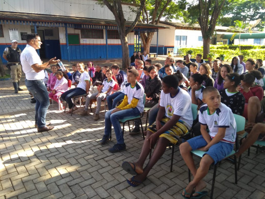 Ações de prevenção são realizadas na escola VilagranCabritta