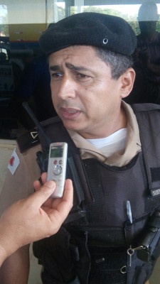 Subtenente Miranda destacou sua preocupação com esse tipo de crime ** Gazeta do Triângulo