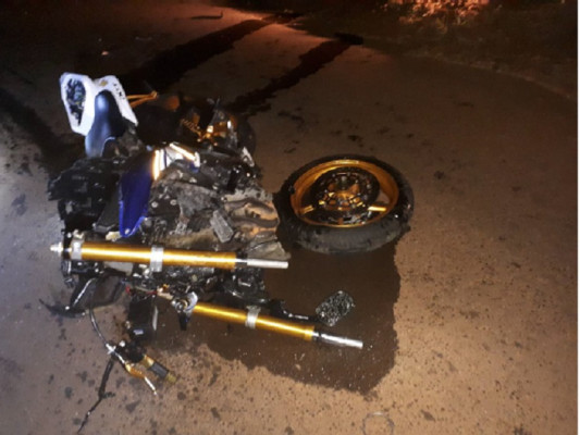 Motociclista sofre ferimentos em acidente na LMG-748