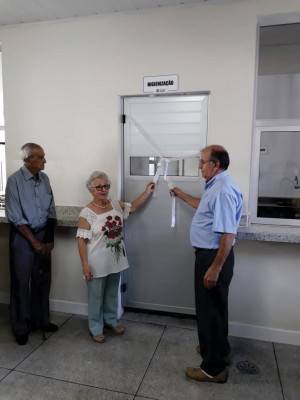Inauguração de espaços como a cozinha foi promovida em alusão ao aniversário