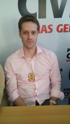 Delegado de Crimes contra a Vida, Felipe Oliveira Monteiro ** Gazeta do Triângulo 