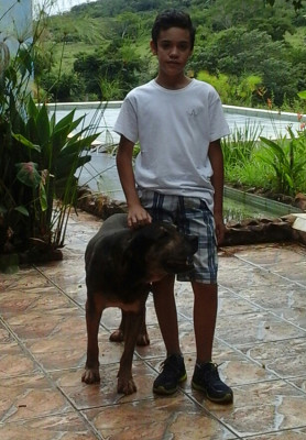 Rafael Borges, aniversariante do dia 31. Filho de Marisa e Sidelvan 