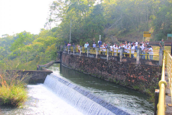 Entre as ações foi feita uma visita técnica à Usina Hidrelétrica de Piçarrão