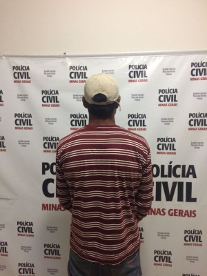 Suspeito foi encaminhado ao presídio local ** Divulgação 