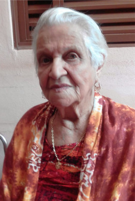 Maria Cecilia da Cunha Póvoa, completa seus 88 anos no dia 8 