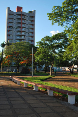 Jogos do Brasil serão transmitidos em telão na praça Getúlio Vargas