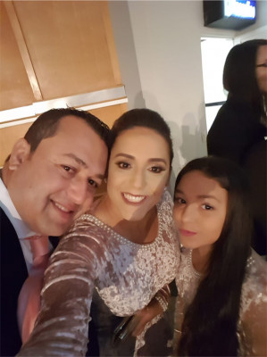 Paula Abadia Gomes com esposo Dhiosney e a Filha Maria Eduarda  16